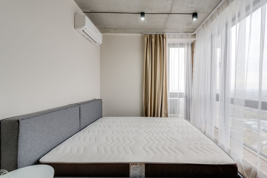 Mattress in bedroom setting
