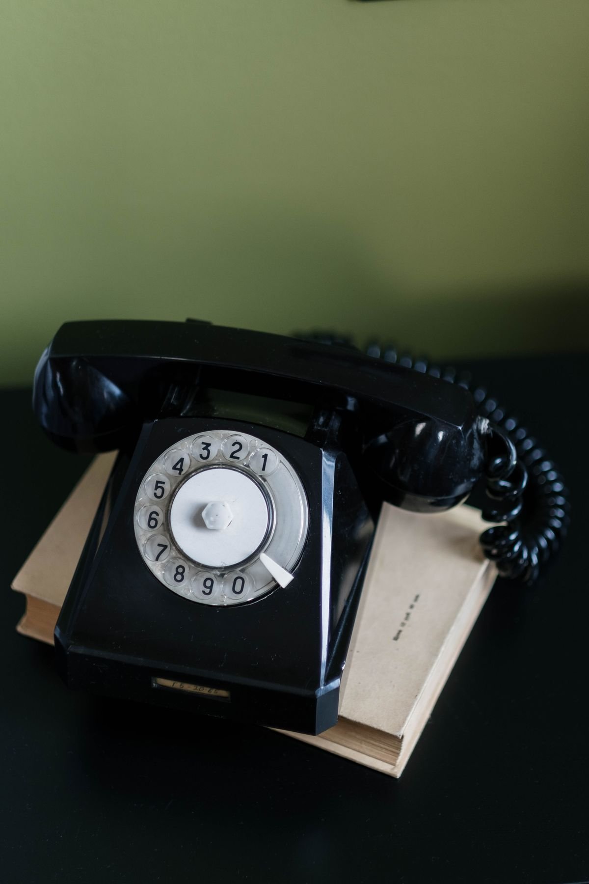 Classic rotary telephone